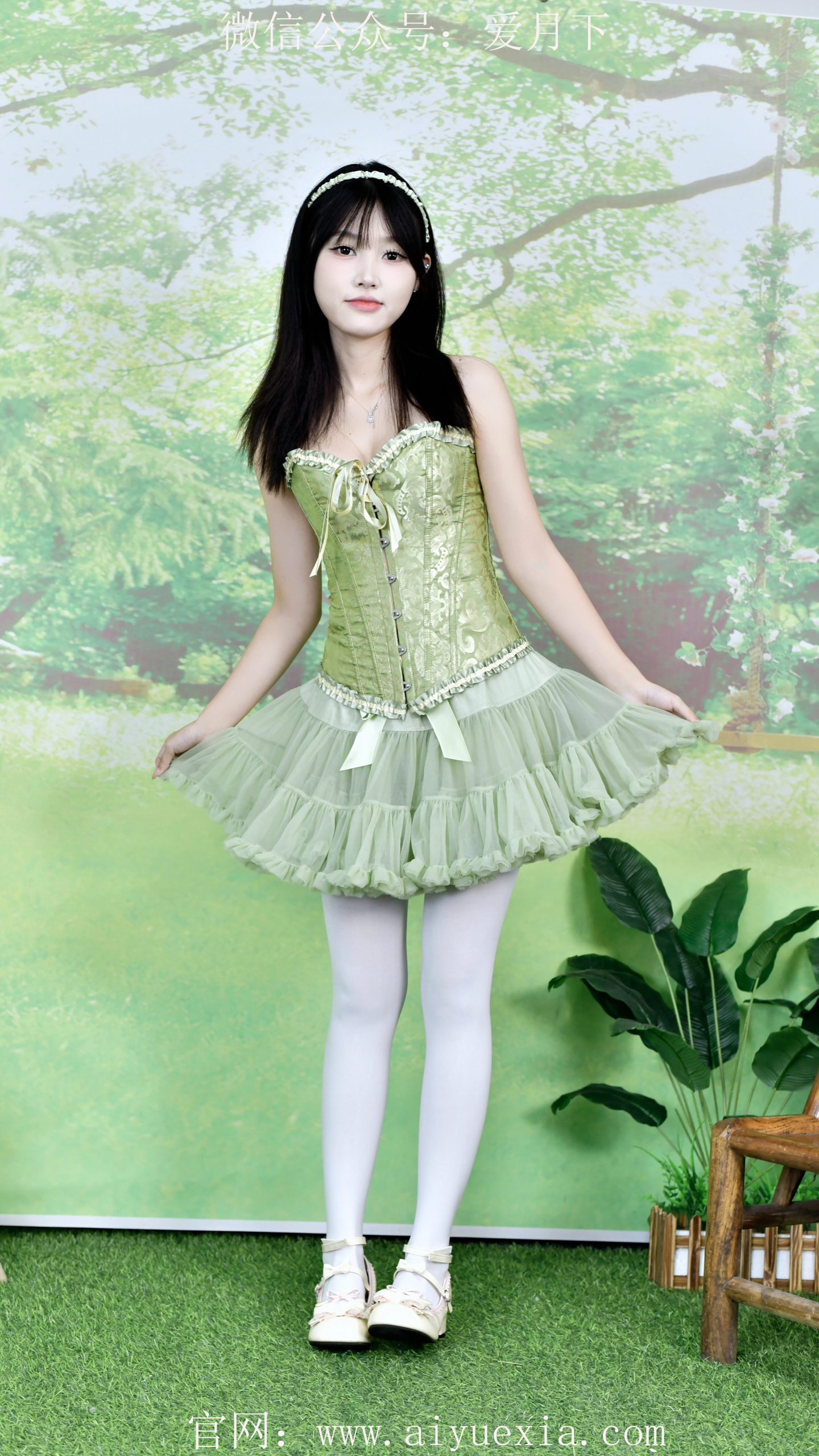656/夏夏 ~【绿野仙踪】森境绿意绕，白袜衬足俏娇颜。