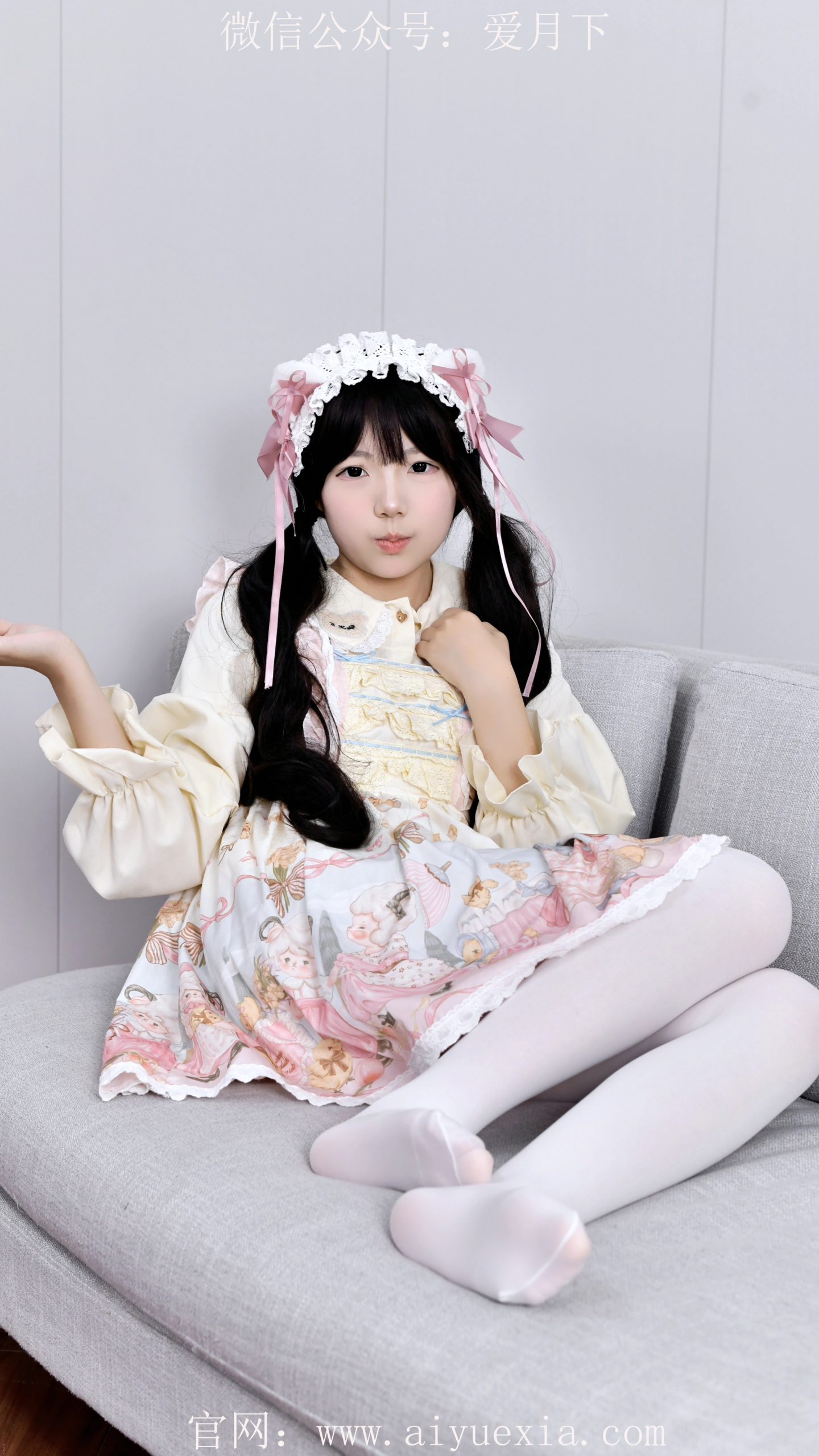 661/泡芙~【白袜甜梦】白袜衬柔姿， 洛丽塔韵满庭芳。