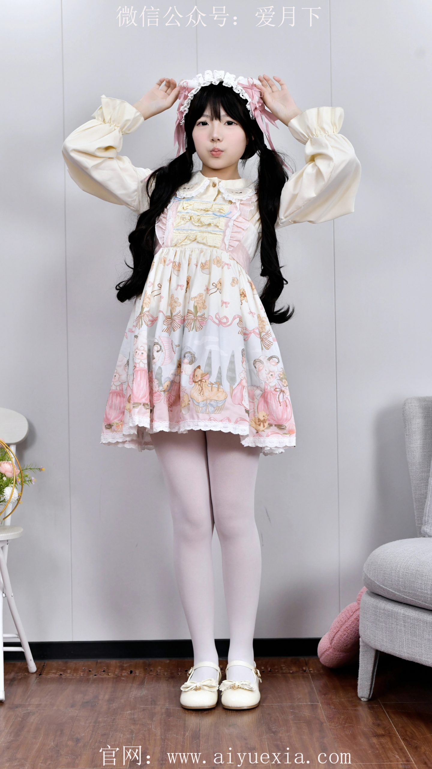 661/泡芙~【白袜甜梦】白袜衬柔姿， 洛丽塔韵满庭芳。