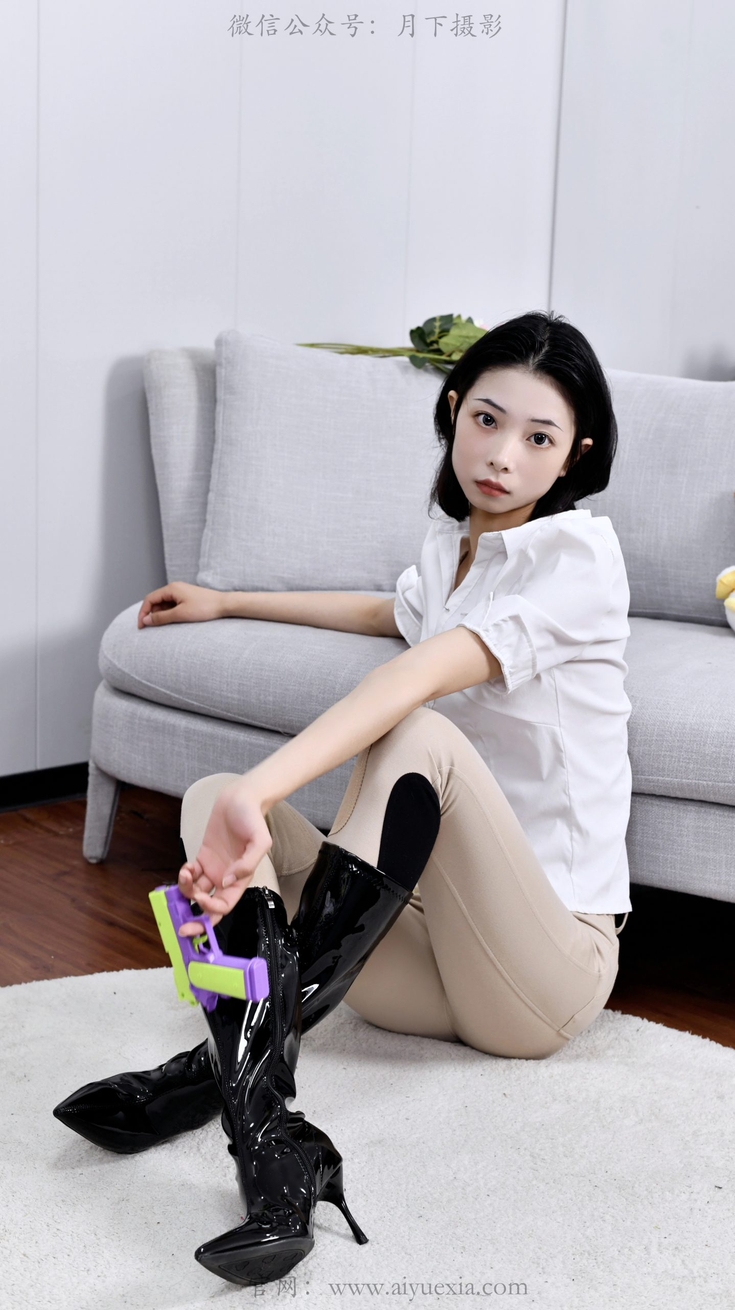 711/斯文~【飒爽英姿】马裤长靴，英气又俏皮。