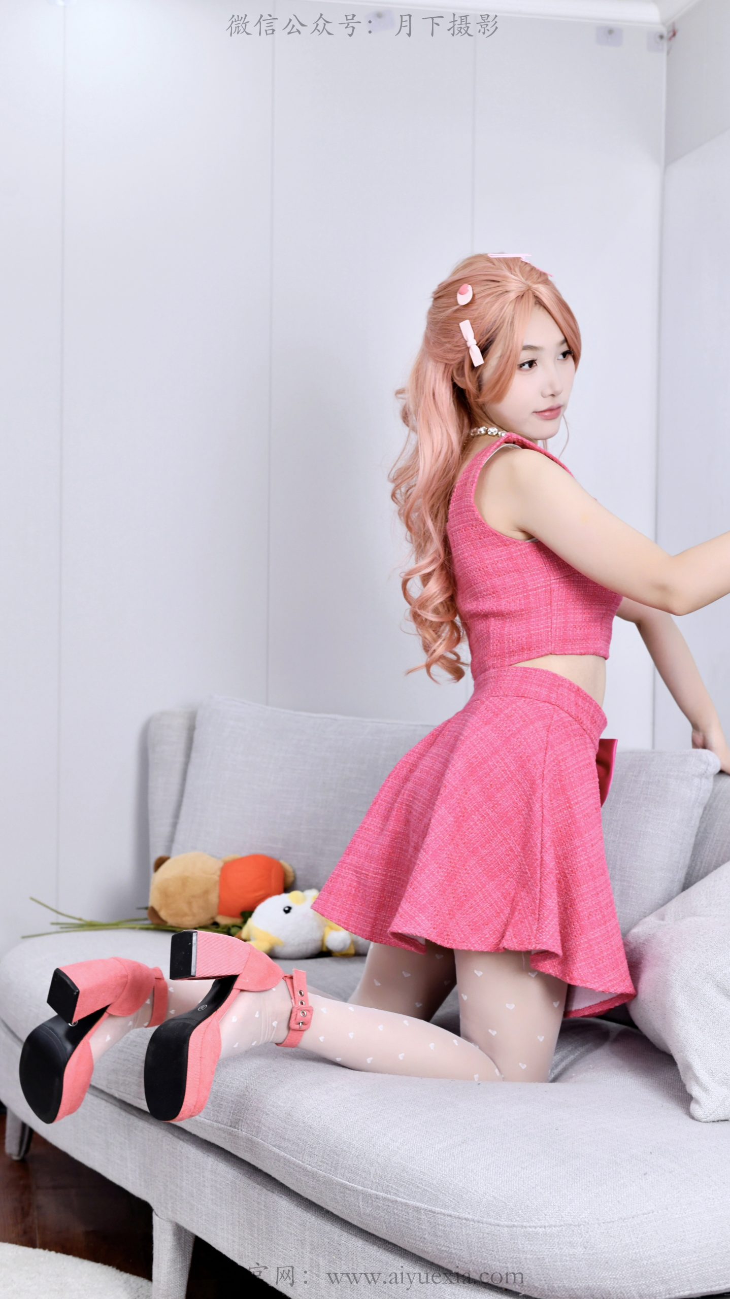 718/夏夏 ~【粉心甜梦】粉裙袜心，娇姿映暖房。