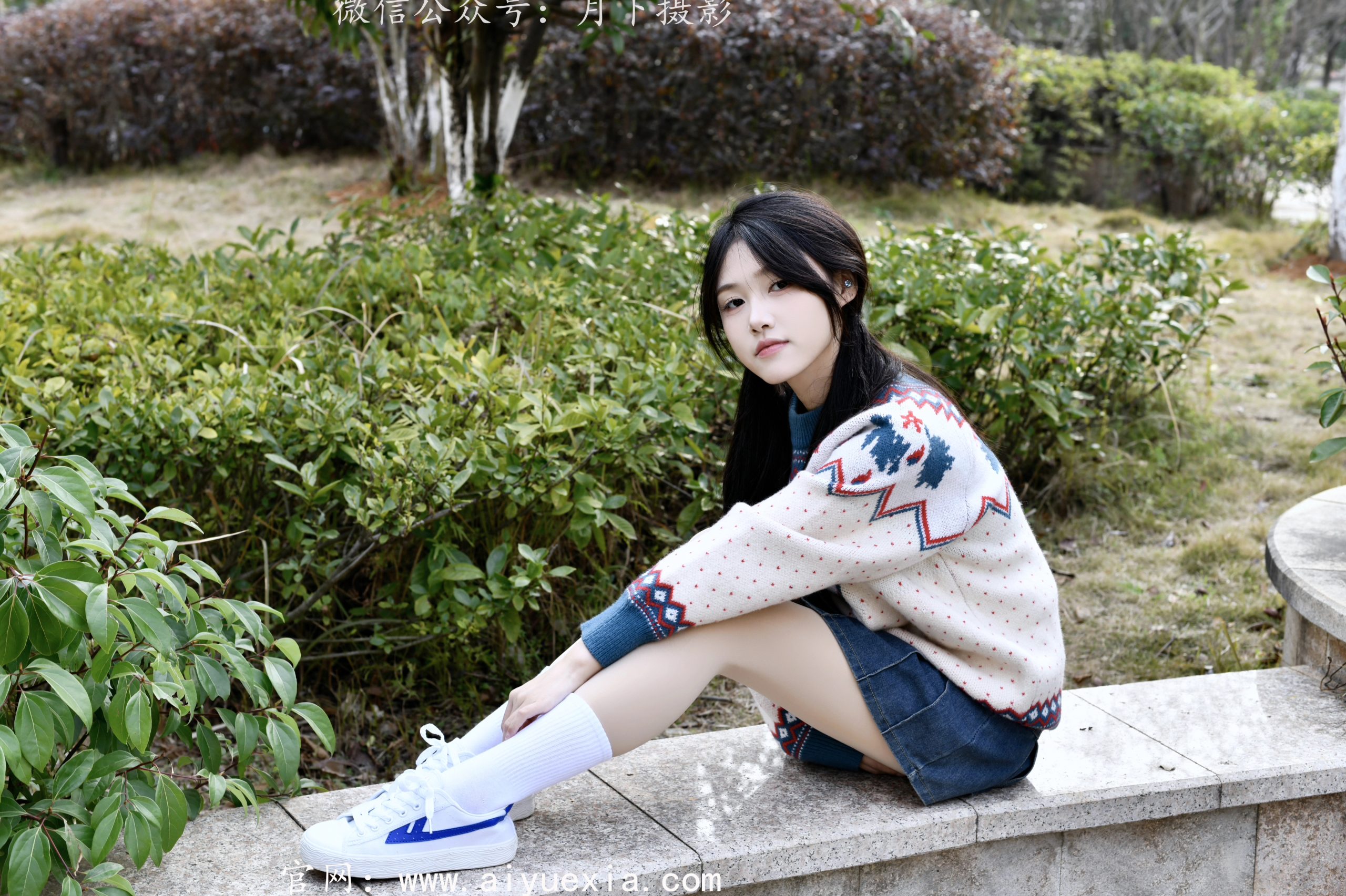 729/夏夏 ~【回力怀旧】暖春闲庭，素鞋柔袜尽显清甜态。