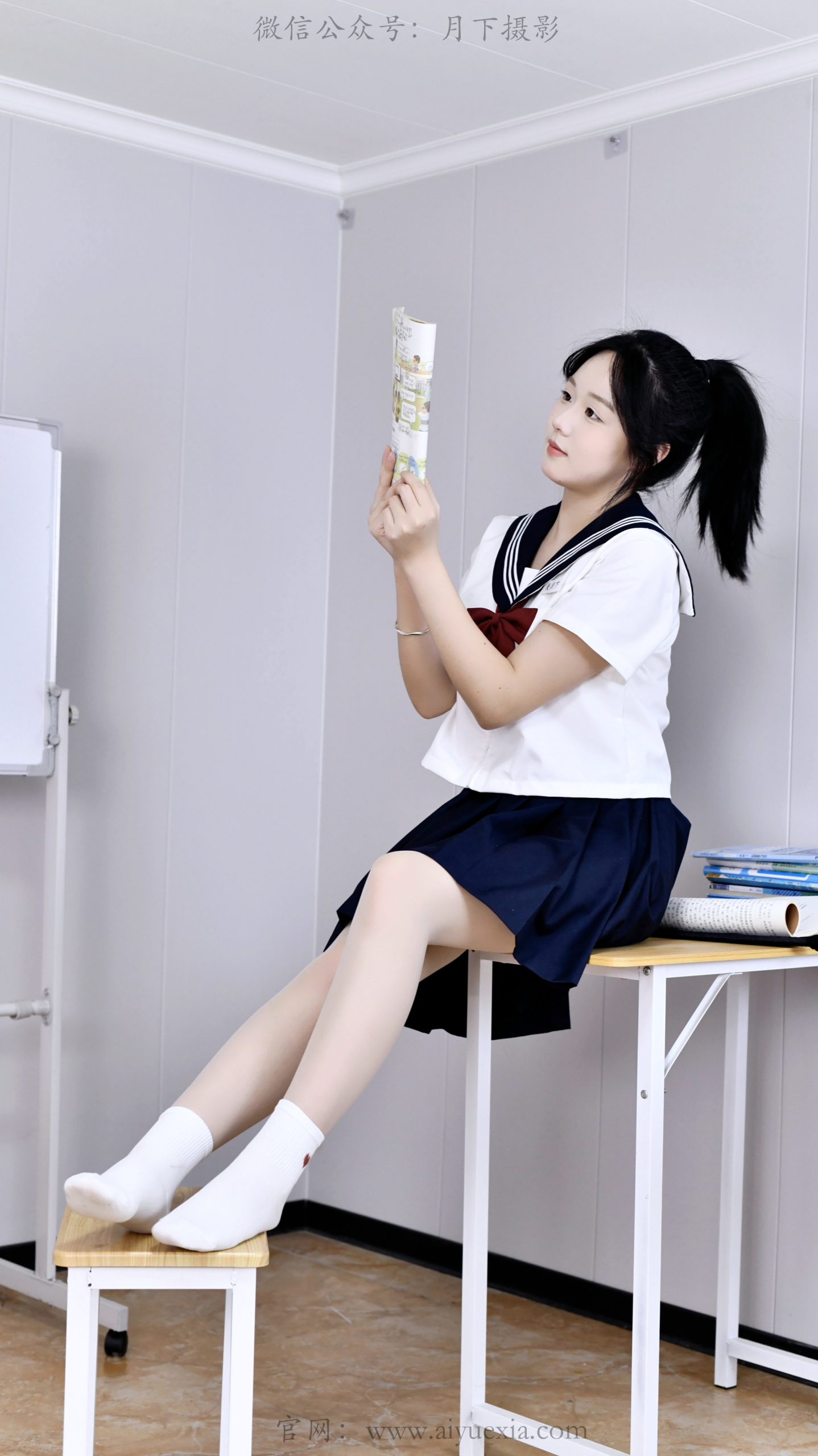 742/岁岁~【青衿韶华】水手轻扬 袜履清浅 少女心事藏于教室