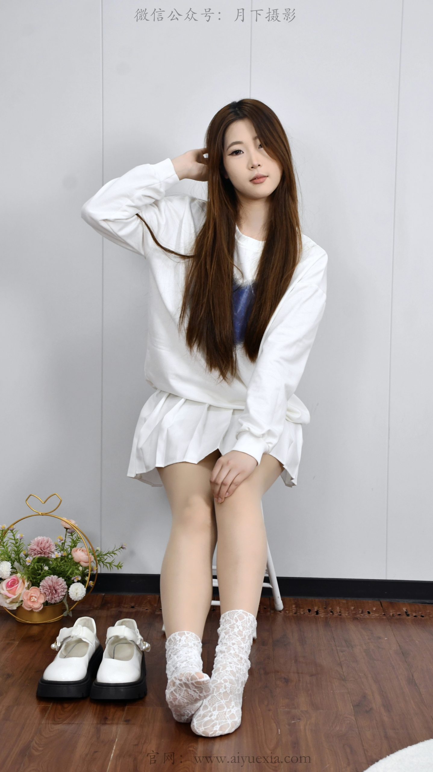 755/小安~【蕾丝甜履】蕾丝白袜配玛丽珍，居家甜妹穿搭氛围感拉满。