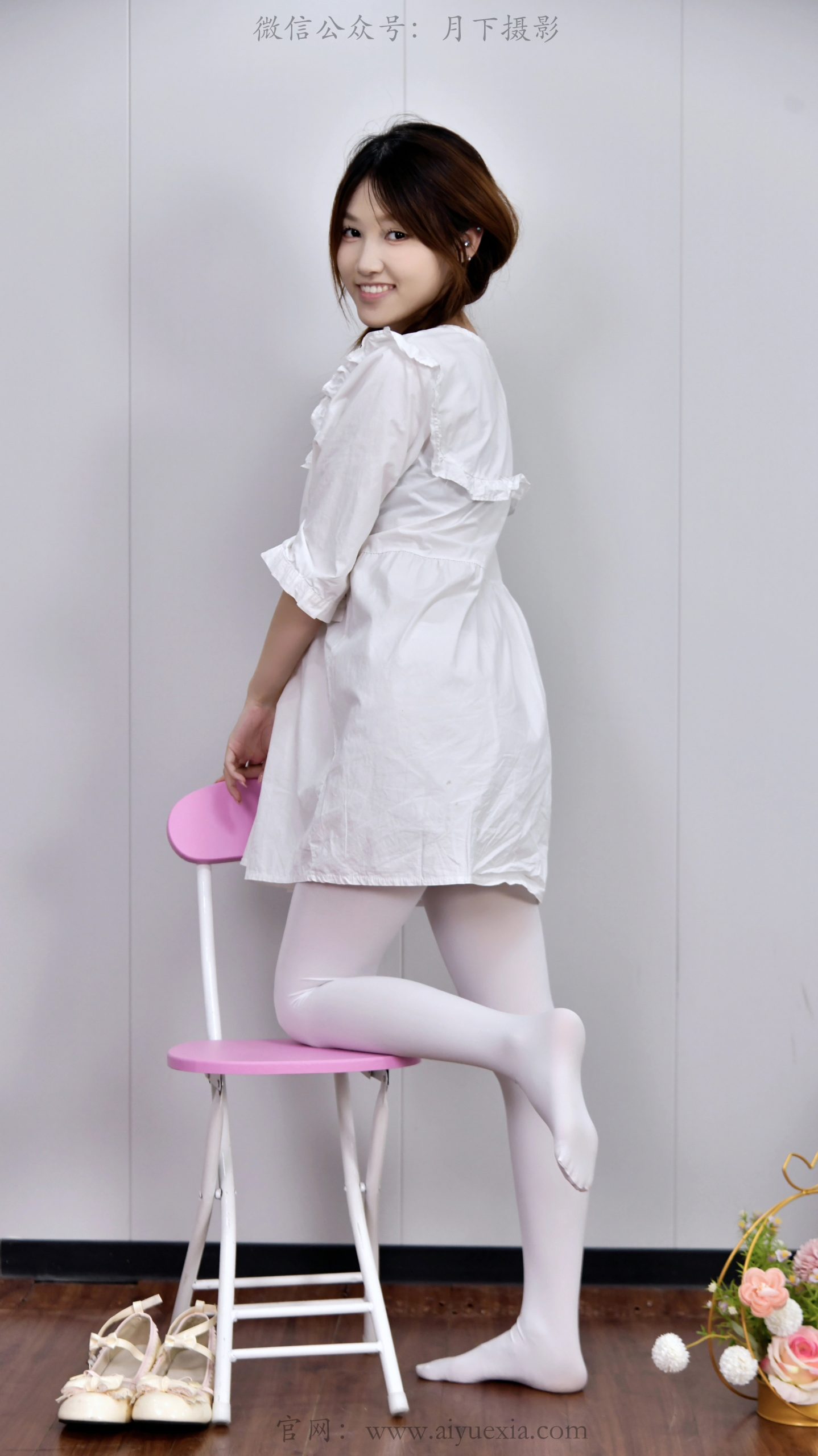 777/夏夏 ~【纯白软萌】白裙白袜映柔光，蝴蝶结鞋藏少女心。