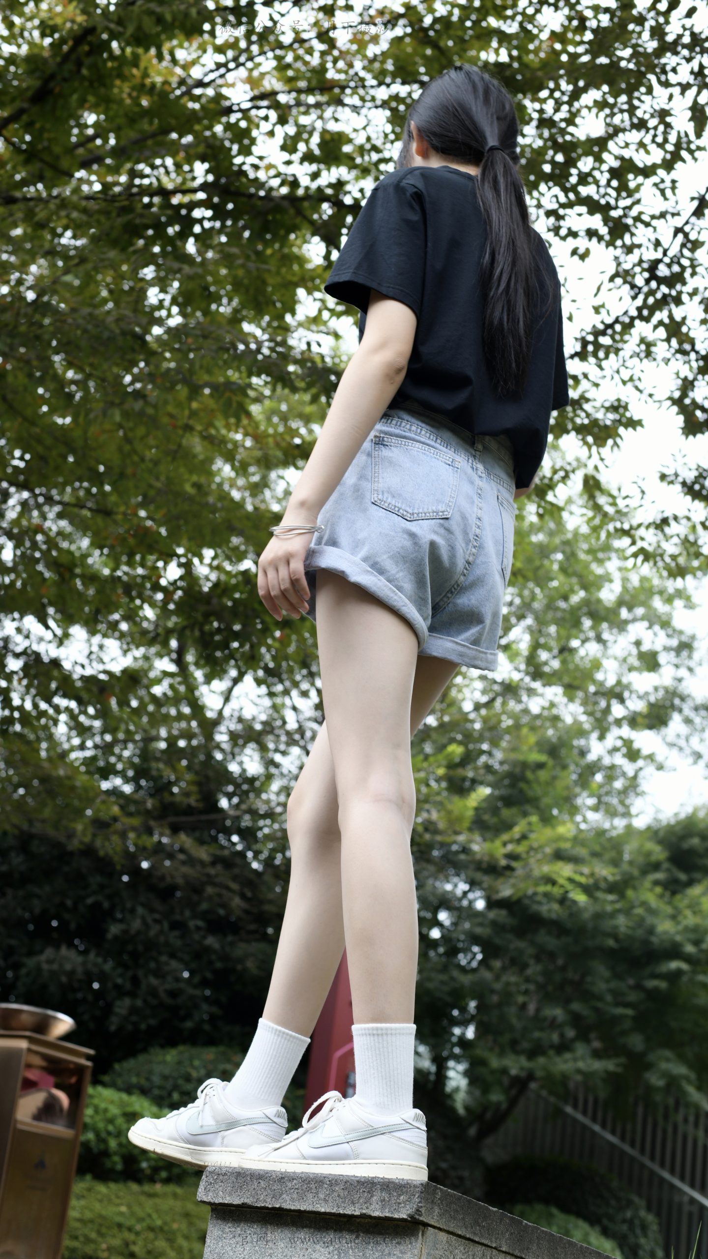 947/小慧~【少女白袜】T恤、短裤、白袜板鞋，是整个青春的味道。