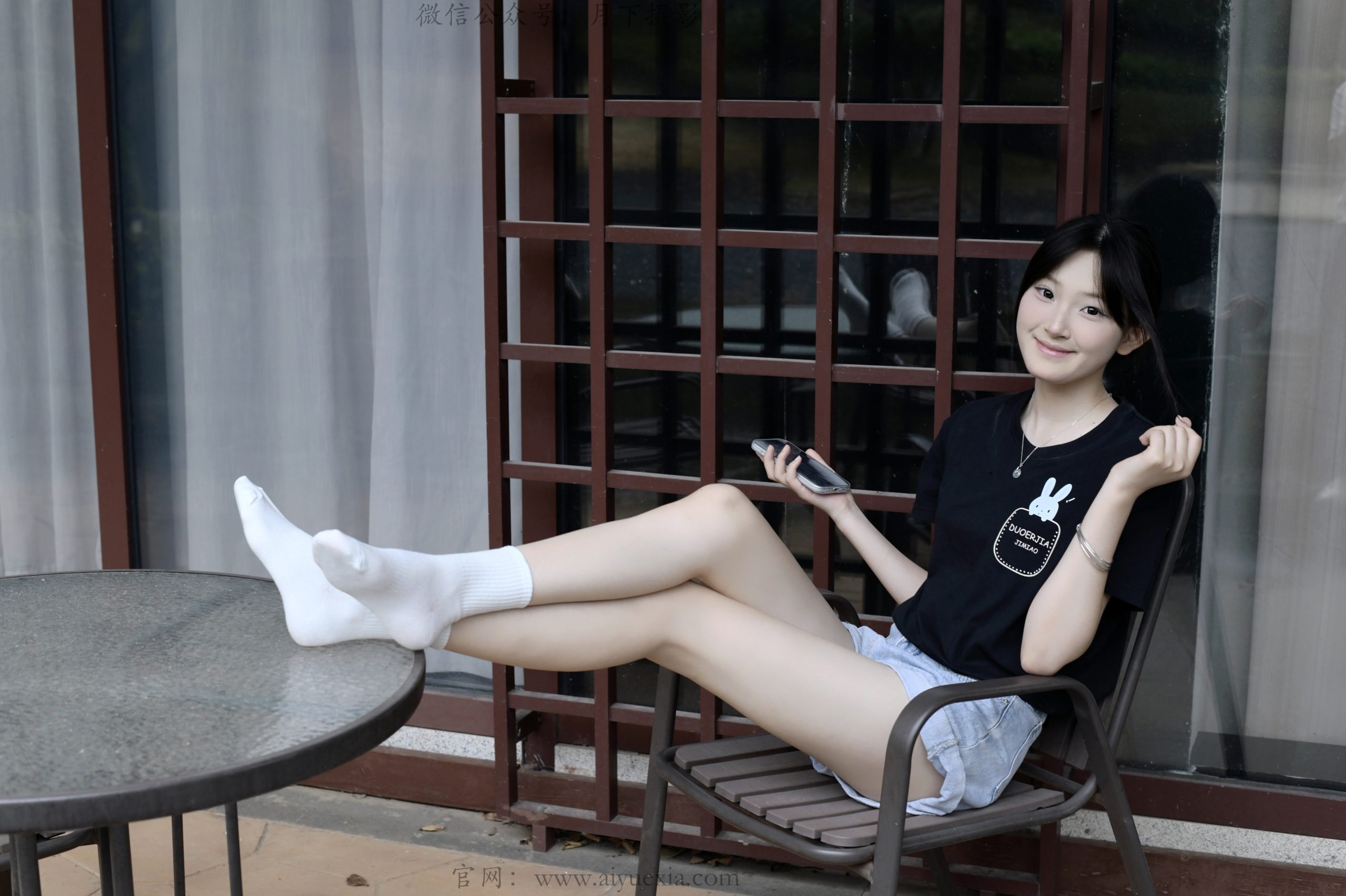 947/小慧~【少女白袜】T恤、短裤、白袜板鞋，是整个青春的味道。